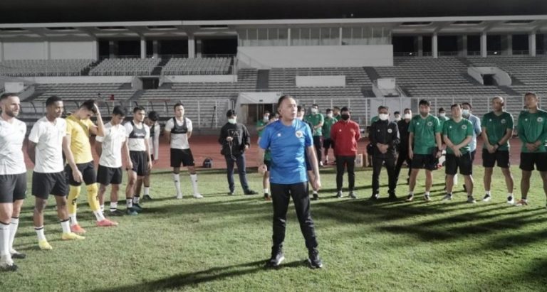 Jelang Pertarungan Lawan Cina Taipei, Timnas Mulai Latihan Jelang Pertarungan Lawan Cina Taipei, Timnas Mulai Latihan