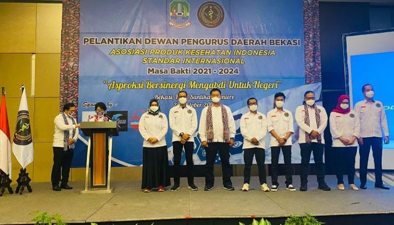 Asproksi Pusat Resmi Lantik Asproksi Bekasi