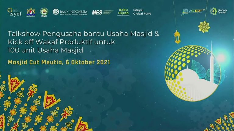 Pengusaha Didorong Bangkitkan Ekonomi Melalui Masjid