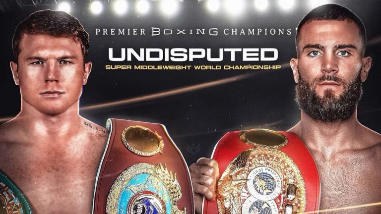 Canelo Alvarez Dibayar Rp572 Miliar, Caleb Plant Rp143 Miliar