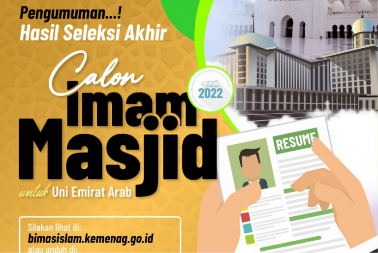 Jawa Barat Loloskan Calon Imam Masjid di UEA Terbanyak se-Indonesia Jawa Barat Loloskan Calon Imam Masjid di UEA Terbanyak se-Indonesia