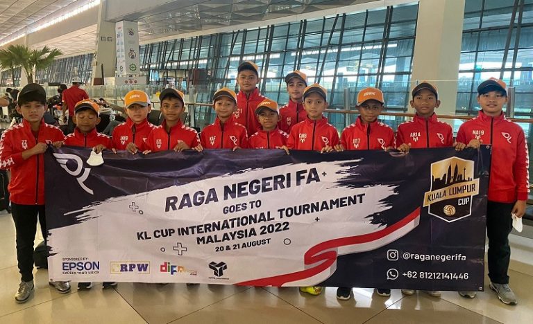 Tim Raga Negeri Football Academy Siap Bersaing di Turnamen Internasional KL Cup di Kuala Lumpur