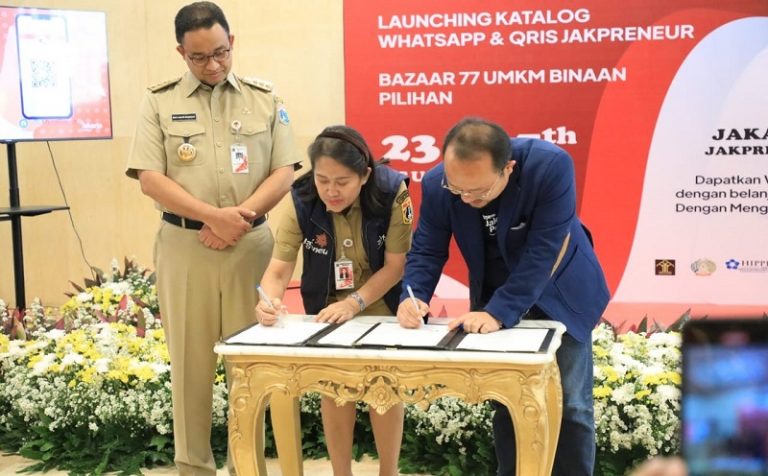 Pemprov DKI Luncurkan Katalog Whatsapp Bisnis dan QRIS Jakpreneur untuk Perluas Pasar UMKM Pemprov DKI Luncurkan Katalog Whatsapp Bisnis dan QRIS Jakpreneur untuk Perluas Pasar UMKM