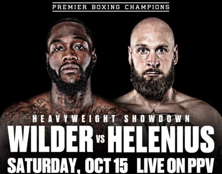 Tak Ada Kompromi, Wilder akan Jatuhkan Helenius
