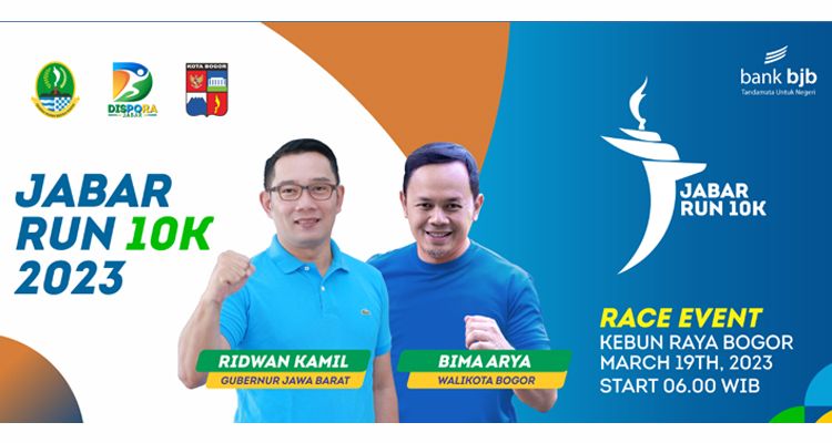 Jabar Run 10 K Digelar di Kota Bogor Sebelum Pembangunan Jl Otto Iskandardinata