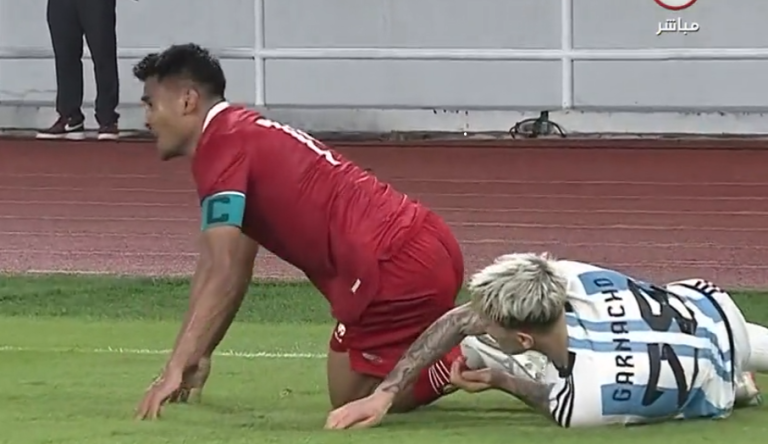 Indonesia Sukses Tahan Argentina 0-2 di Laga FIFA Match Day