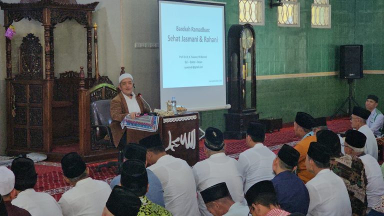 Tausiyah Tahrib Ramadhan, Prof Yuwono Sampaikan Pesan Tausiyah Tahrib Ramadhan, Prof Yuwono Sampaikan Pesan