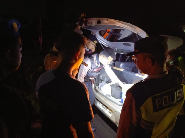 Razia Diperbatasan Wilayah, Ini Hasil Razia Gabungan Polres Prabumulih dan Polsek Lembak