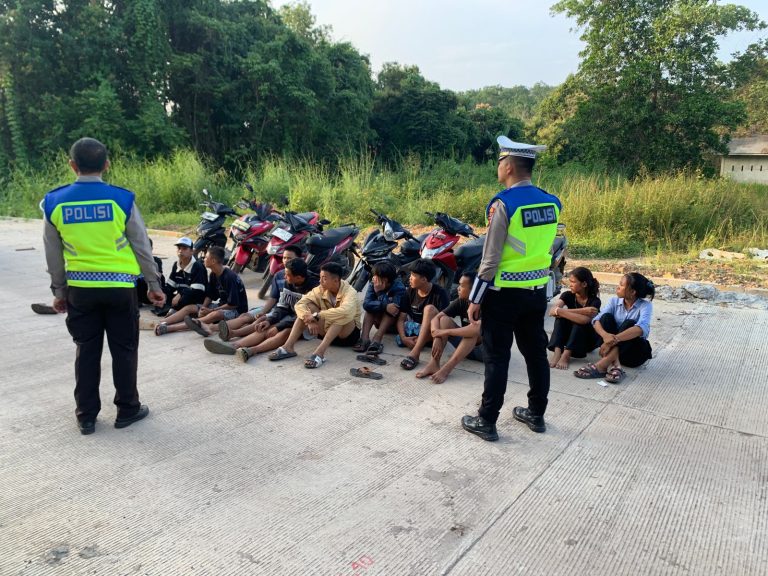 34 R2 Terjaring Penertiban Balap Liar Satlantas Polres Prabumulih