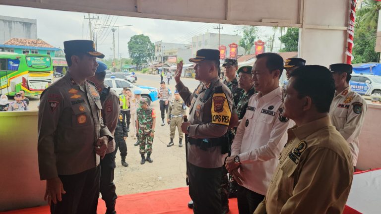 Cek Jalur Mudik 2024, Wakapolda Sumsel Mampir di Posyan RM Siang Malam