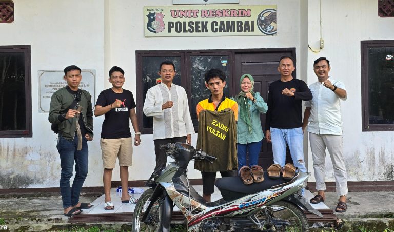 Tim Gabungan Polres Prabumulih Amankan Pelaku Pembacokan di Sungai Medang