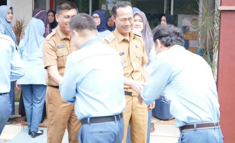 Pj Wako Prabumulih bersama Inspektur Daerah Sidak Layanan Publik Pasca Lebaran, Ini Hasilnya?