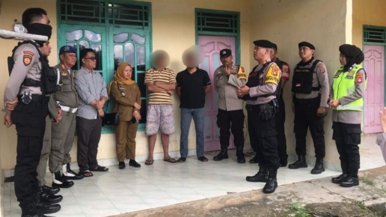 Warga Resah Bedeng Viral Tempat Mesum, Kasat Samapta Polres Prabumulih dan Lurah Datangi Lokasi