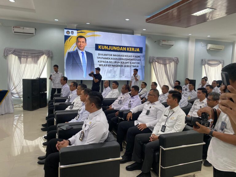 Silmy Karim Kunjungan di Jawa Timur, Perkuat Sinergi Lapas dan Imigrasi di Madura