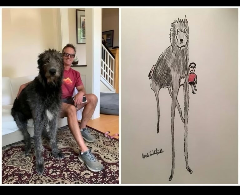 Iseng Gambar Anjing, Pria Inggris Ini Malah Kumpulin Rp8 Miliar Buat Amal!