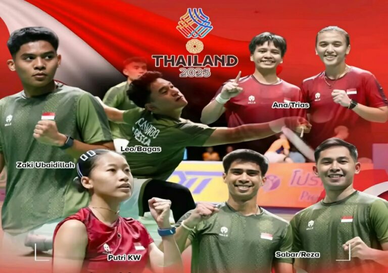 Final Perorangan SEA Games 2025, Indonesia Dominan di Tunggal Putra