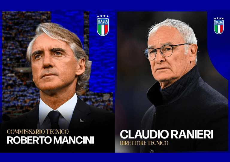 Mancini – Ranieri! Duet Legenda Selamatkan Timnas Italia Dari Krisis