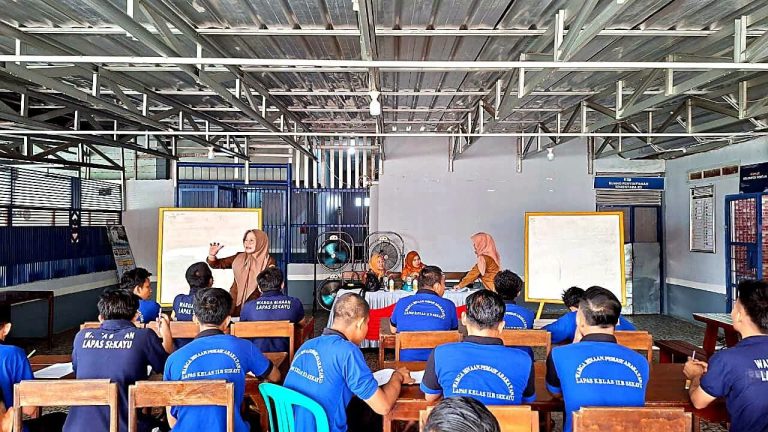 Bangun Masa Depan dari Dalam Lapas, 38 Warga Binaan Sekayu Jalani Pendidikan Kesetaraan