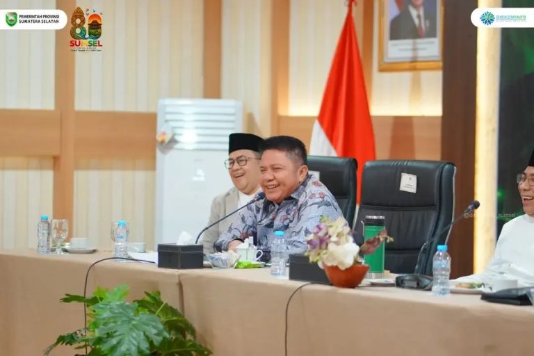 Di Hadapan Gus Yahya, Herman Deru Tekankan Peran Strategis NU untuk Kemajuan Sumsel