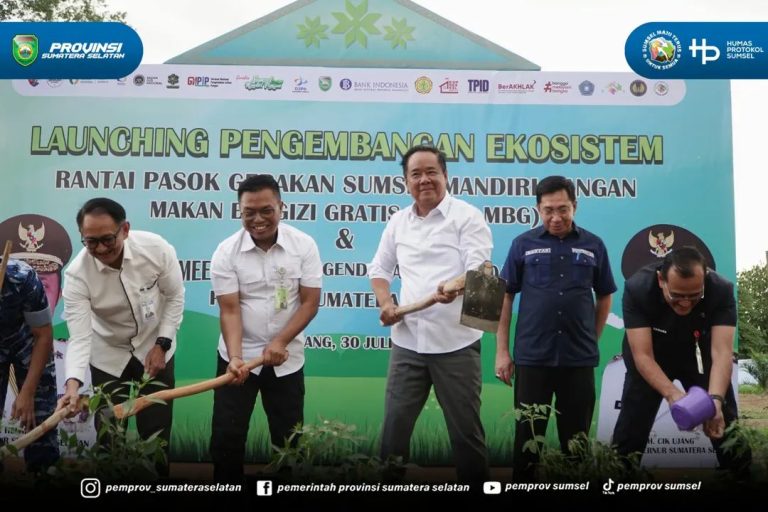 Jaga Inflasi Tetap Terkendali, Sumsel Perkuat Ekosistem Pangan Berbasis GSMP