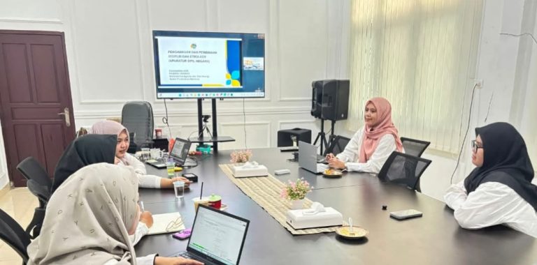 Bangun Birokrasi Bersih, Kantah Prabumulih Ikuti Pembinaan Zona Integritas