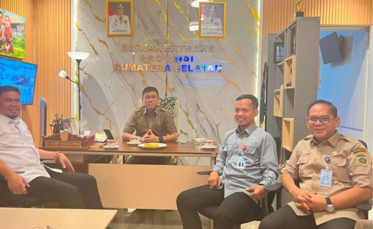 Perkuat Kolaborasi, Disnakertrans Sumsel dan TGUPP Fokus Tingkatkan Kesempatan Kerja