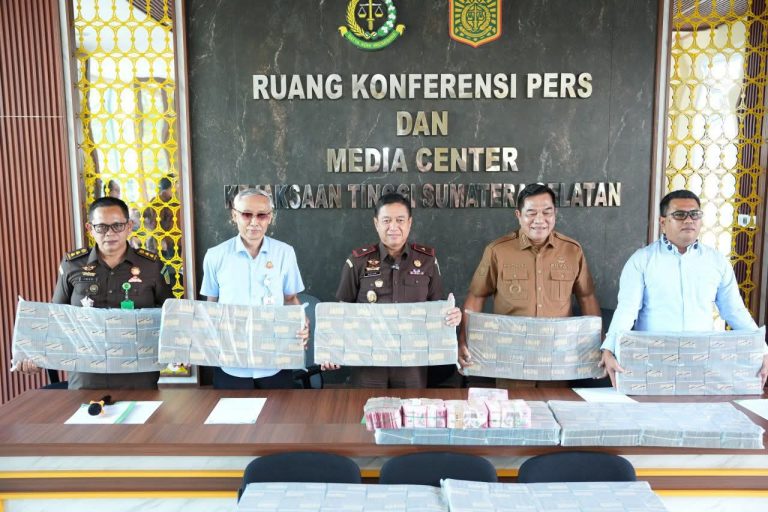 Melalui Jalur Perdata, Kejati Sumsel Wujudkan Pengembalian Kerugian Negara Rp127,2 Miliar