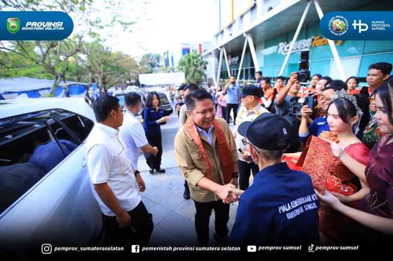 Gubernur Herman Deru Dorong Generasi Muda Berprestasi Lewat Lomba Marching Band