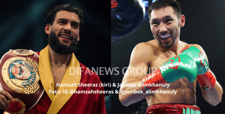 Teriak Alimkhanully, ‘Canelo Alvarez Tunggu Saja’ Jelang Duel Lawan Hamzah Sheeraz
