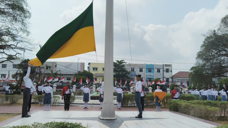 Gladi Bersih Paskibraka Prabumulih Berlangsung Khidmat, Besok Siap Kibarkan Merah Putih