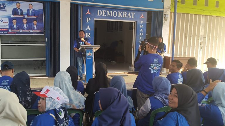 Tarik Tambang hingga Donor Darah, Demokrat Prabumulih Meriahkan HUT RI ke-81