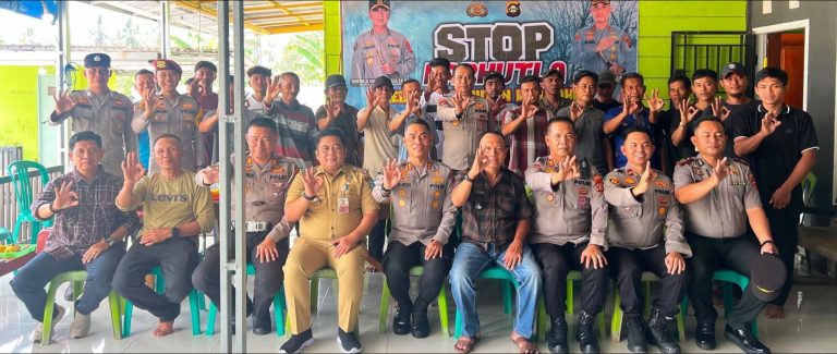 Cegah Karhutla Sejak Dini, Polres OKU Selatan Edukasi Masyarakat Desa Sidodadi