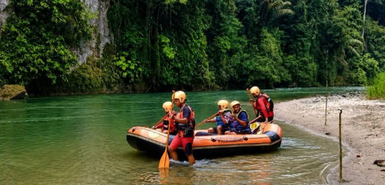 Basarnas Palembang Lakukan Pencarian Bocah Hilang Tenggelam di Sungai Selabung