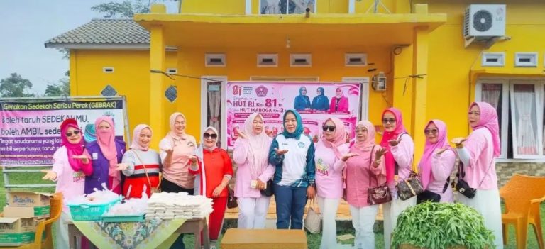 Semangat Berbagi dan Berkarya, Linda Apriana Arlan Apresiasi Kiprah IKABOGA Prabumulih