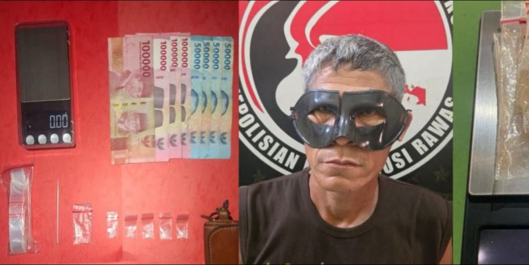 Satres Narkoba Polres Musi Rawas Gagalkan Dugaan Peredaran Sabu, AH Diamankan