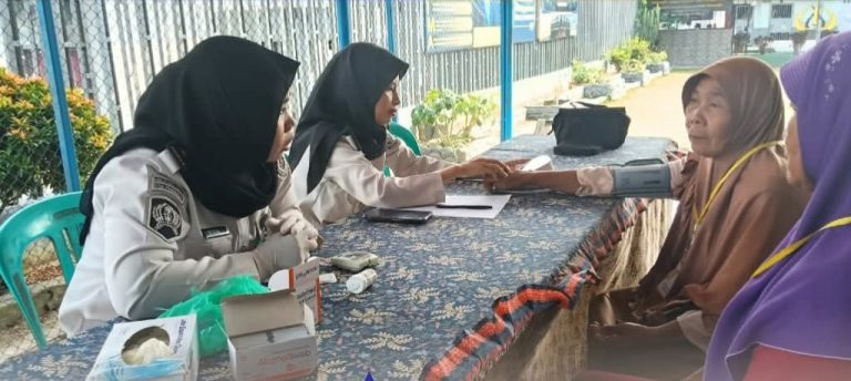 Peringati HUT RI ke-81, Rutan Prabumulih Berikan Layanan Cek Kesehatan Gratis