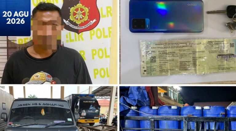 Bawa 65 Jeriken Pertalite, Sopir 27 Tahun Diamankan Polisi